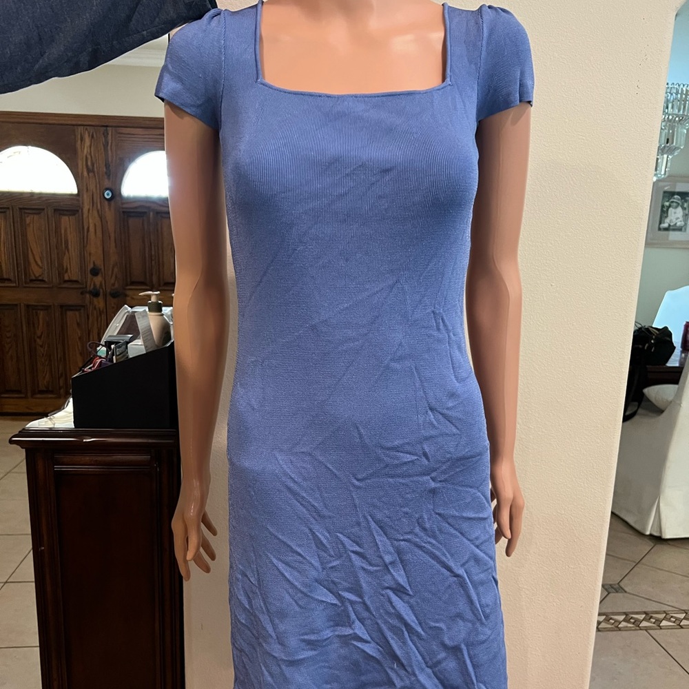 Blue dress